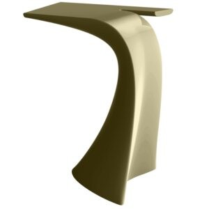 VONDOM Khaki zelený plastový barový stůl WING 76 x 50 cm