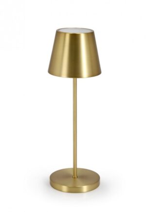 BIZZOTTO Zahradní stolní LED lampa ETNA 38 cm zlatá