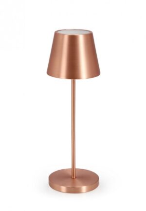 BIZZOTTO Zahradní stolní LED lampa ETNA 38 cm bronzová