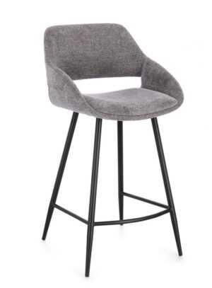 BIZZOTTO Barová židle FLORENCE šedá