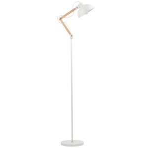 Bílá kovová stojací lampa Nova Luce Mutanti 170 cm