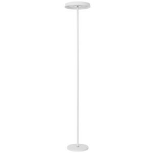 Bílá kovová stojací LED lampa Nova Luce Viti 170 cm