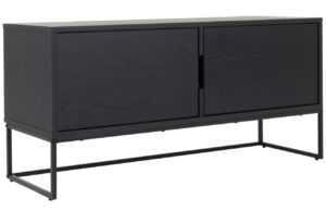 Černý TV stolek Tenzo Lipp 118