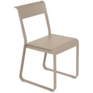 Muškátově šedá kovová zahradní židle Fermob Bellevie