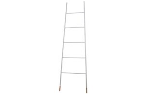 Bílý odkládací žebřík ZUIVER LADDER 175 cm